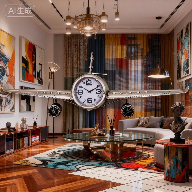 Luxury Lifestyle Homes - Living Room Silent Wall Clocks Creative