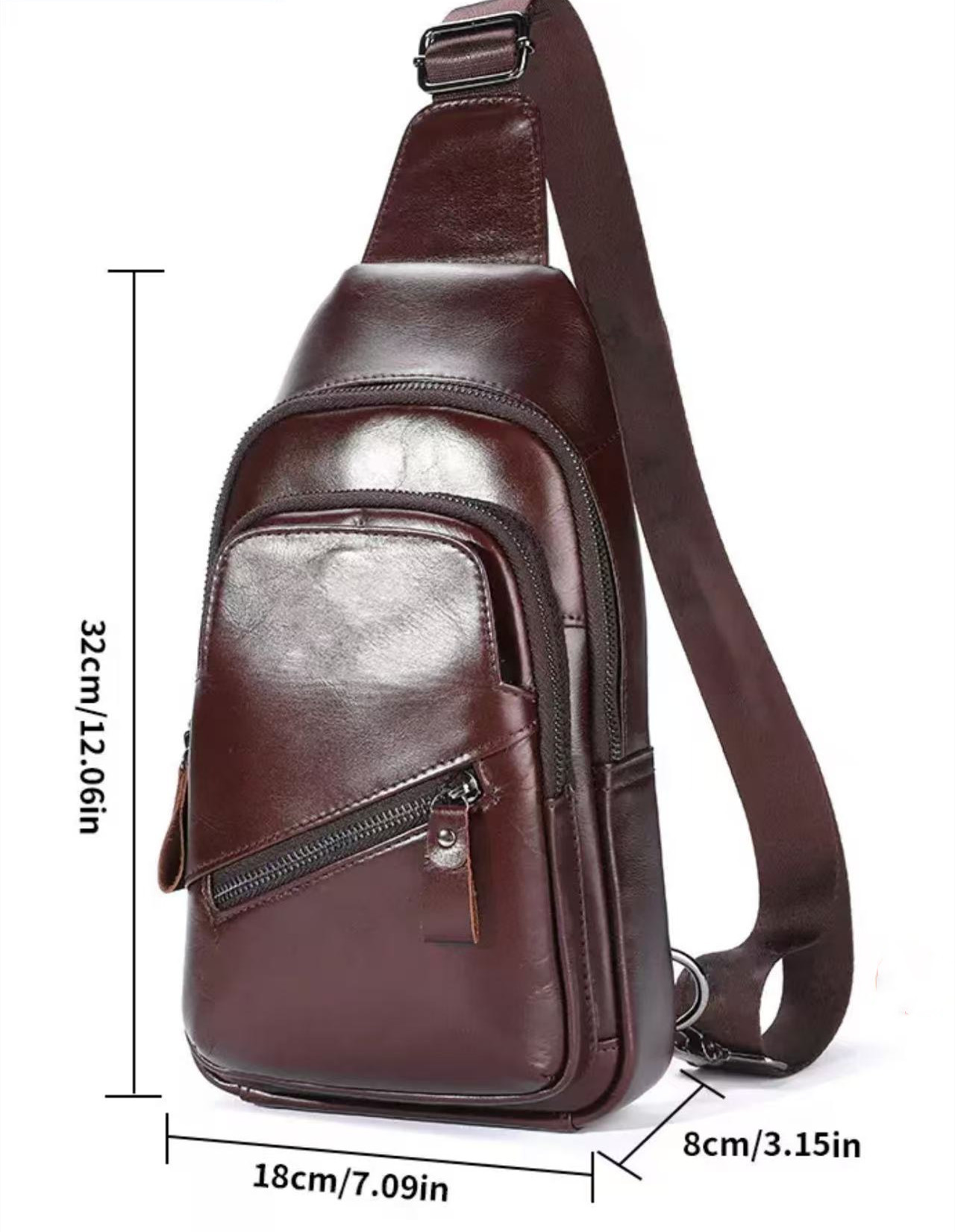 Men's Top-Grain Cowhide Chest  - Luxury Lifestyle Pack review and price