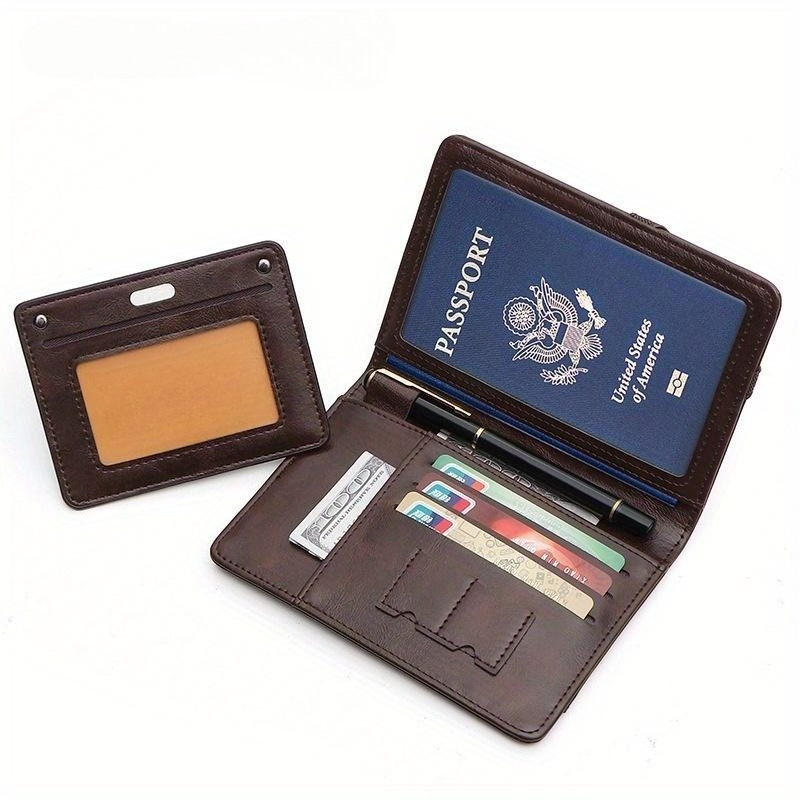 1PC Lightweight Passport Walle - Leather Passport Cover review and price
