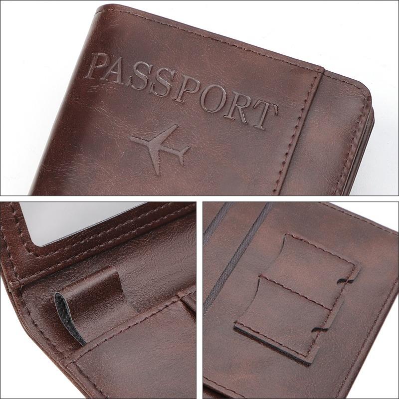 1PC Lightweight Passport Walle - Leather Passport Cover review and price